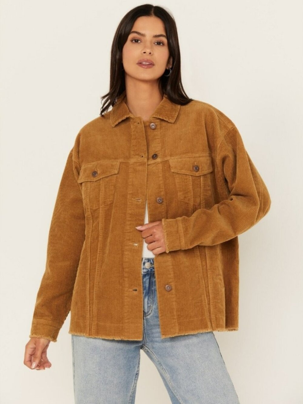 Cleo + Wolf Oversized Corduroy Shacket | Excellent Condition | XS